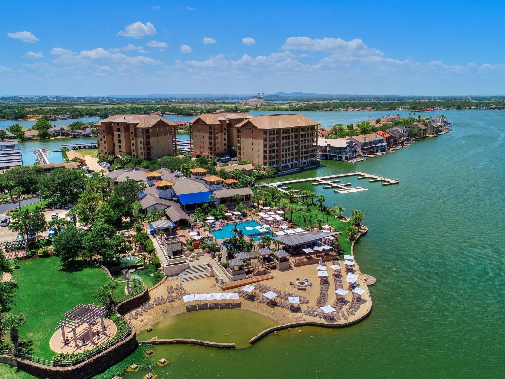 Arial View of Horseshoe Bay Resort