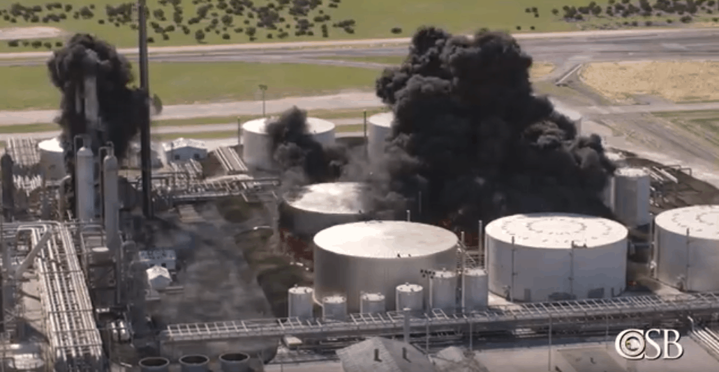 Husky Refinery Fire