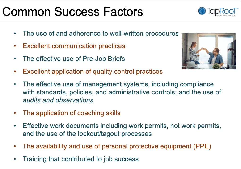 Common Success Factors