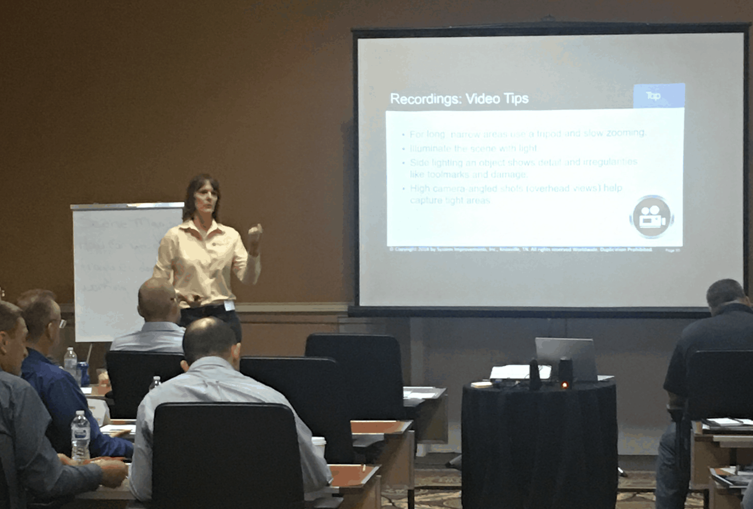 Barb Carr teaching Interviewing