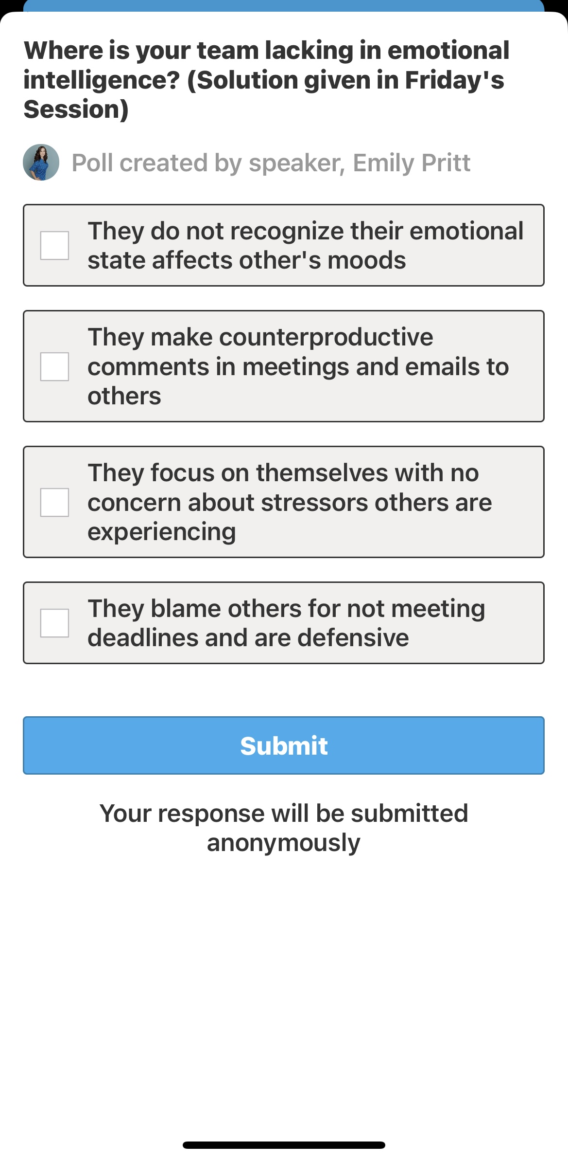 intelligent investigator poll