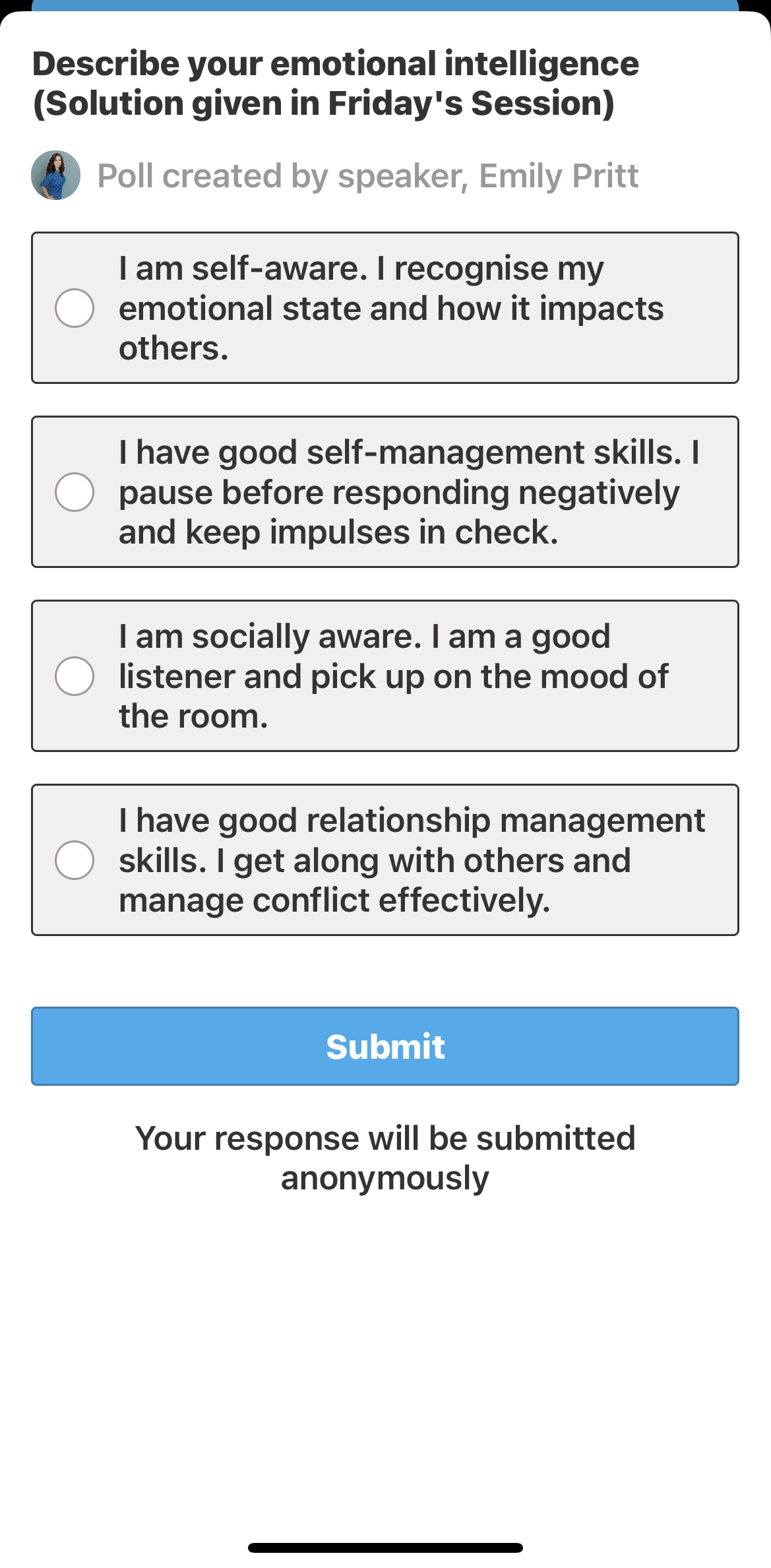 intelligent investigator poll