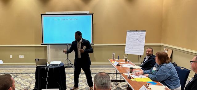 Vincent Phipps teaching