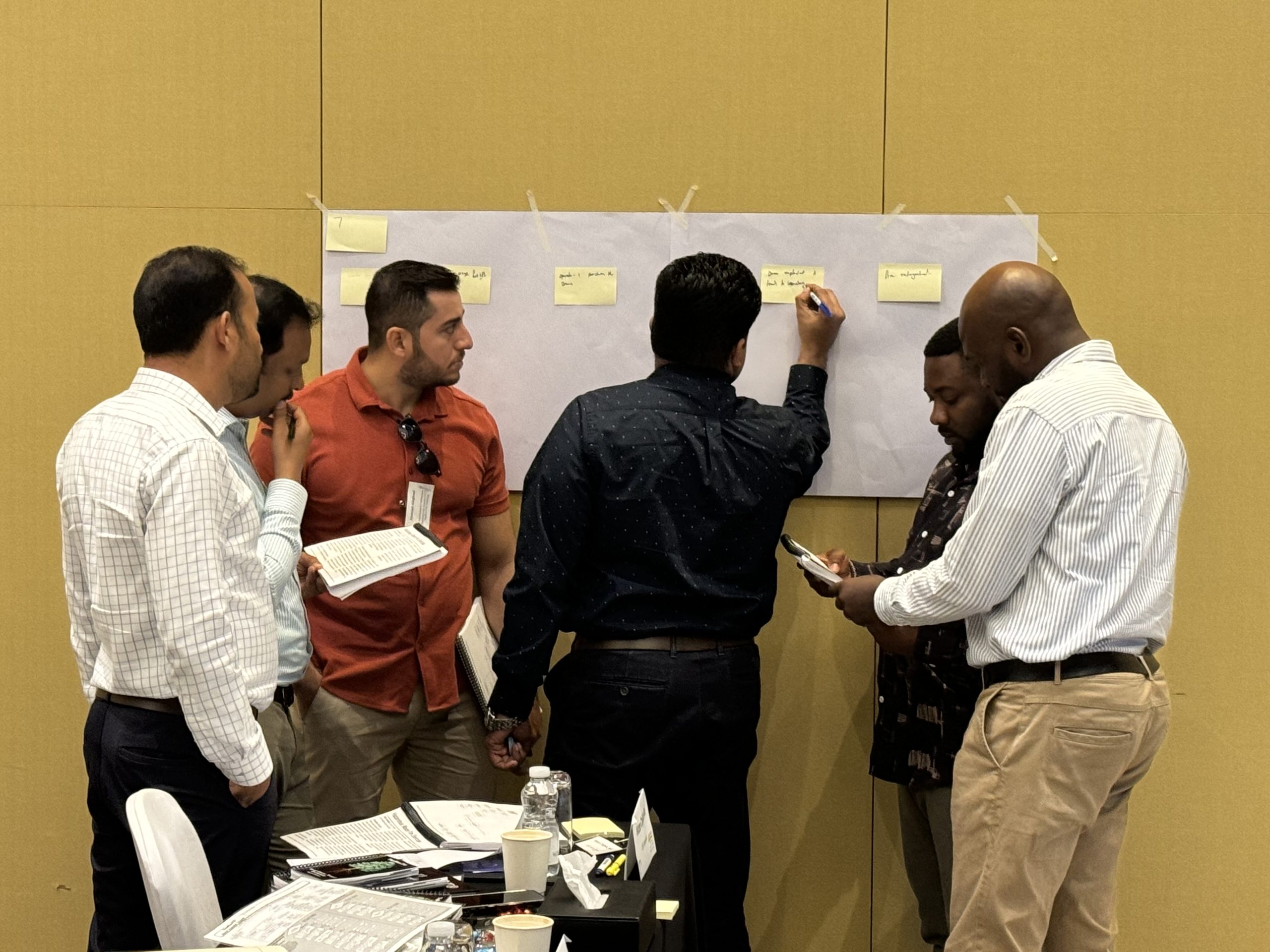 Participants engaging in the TapRooT® SnapCharT® Activity